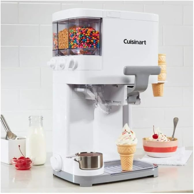 ⭐ 100% Original Cuisinart Soft Serve Maker - 🔥 In Stock & Ready to Ship, Ultimate Summer Deal!