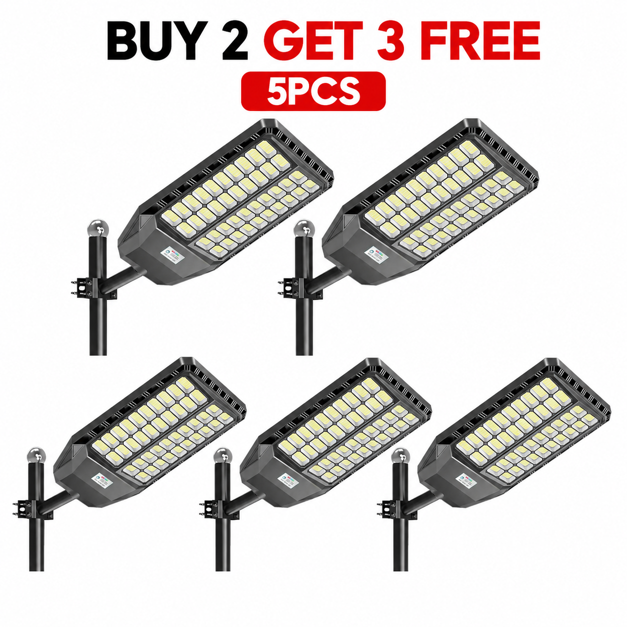 🔥 Super Bright Solar Street Light – Motion Sensor LED Outdoor Security Light with Remote, 3 Modes, IP65 Waterproof for Garden & Driveway | Buy More Save More