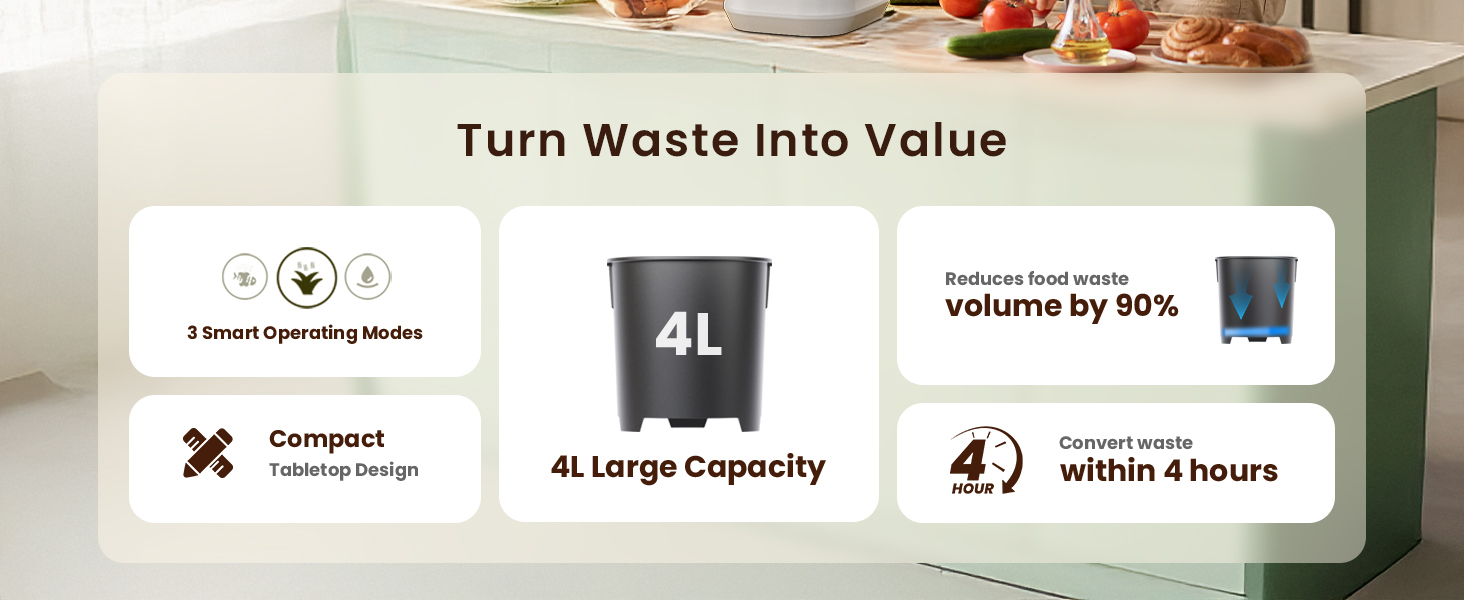 electric composter for kitchen