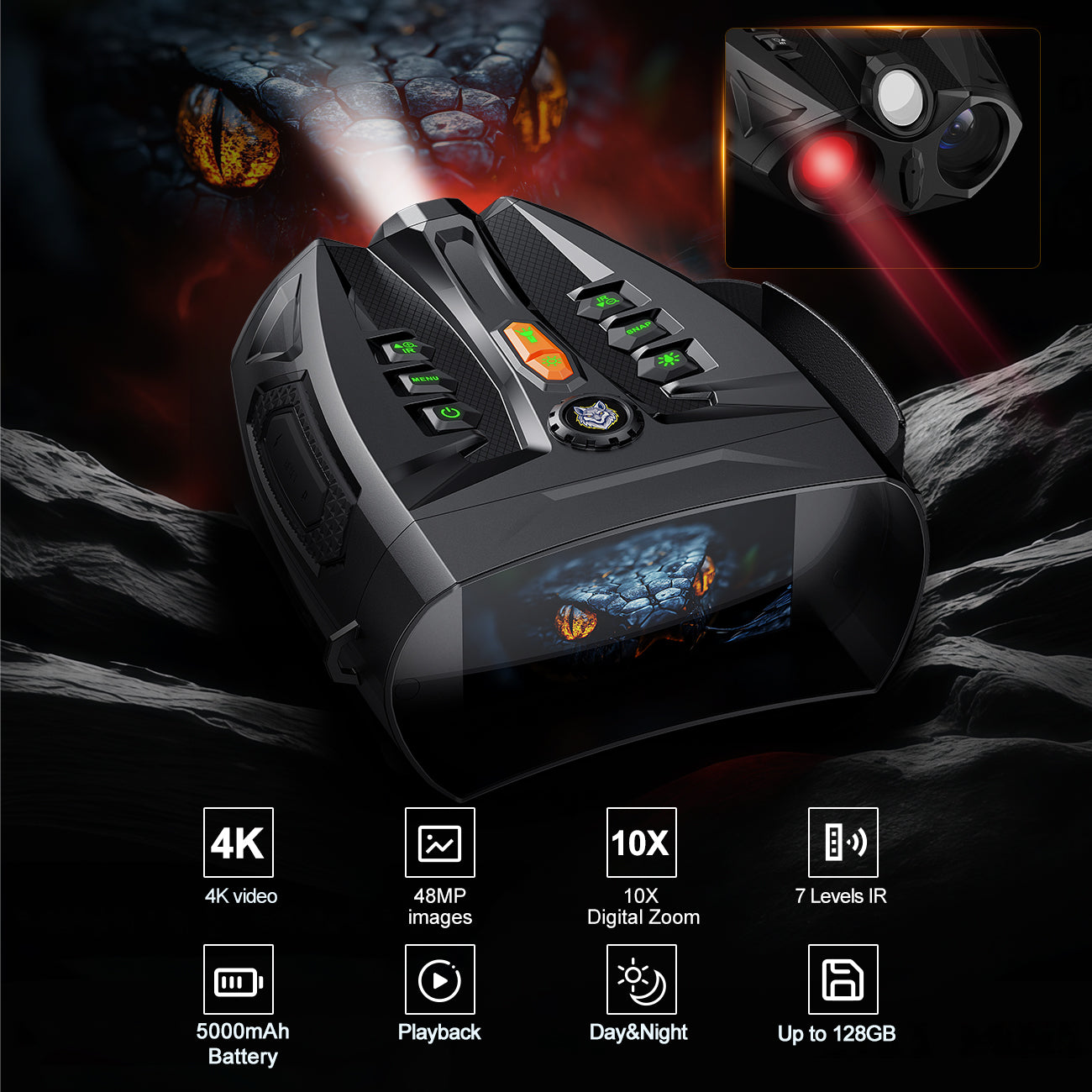 4K Night Vision Binoculars