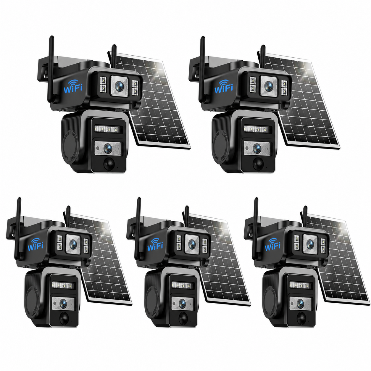 Special Offer 🏷️AJ19 360° Solar Security Camera with WiFi & Night Vision