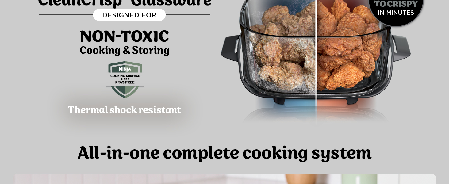 All-in-one complete cooking system