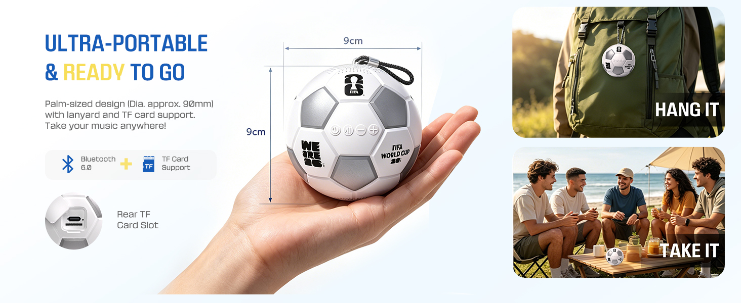 FIFA World Cup 2026 Wireless Bluetooth Speaker