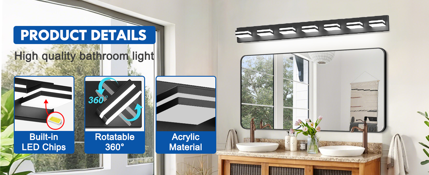 bathroom light fixtures