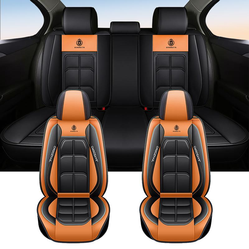 🔥 Upgrade Your Ride – Premium Leather Car Seat Covers (5 Seats), Universal Fit, Airbag Safe, Waterproof & Anti-Slip | Limited Time Offer
