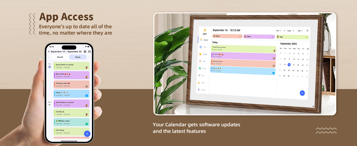 digital calendar