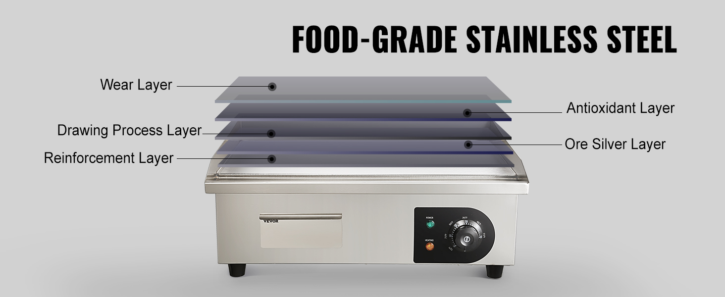commercial electric griddle