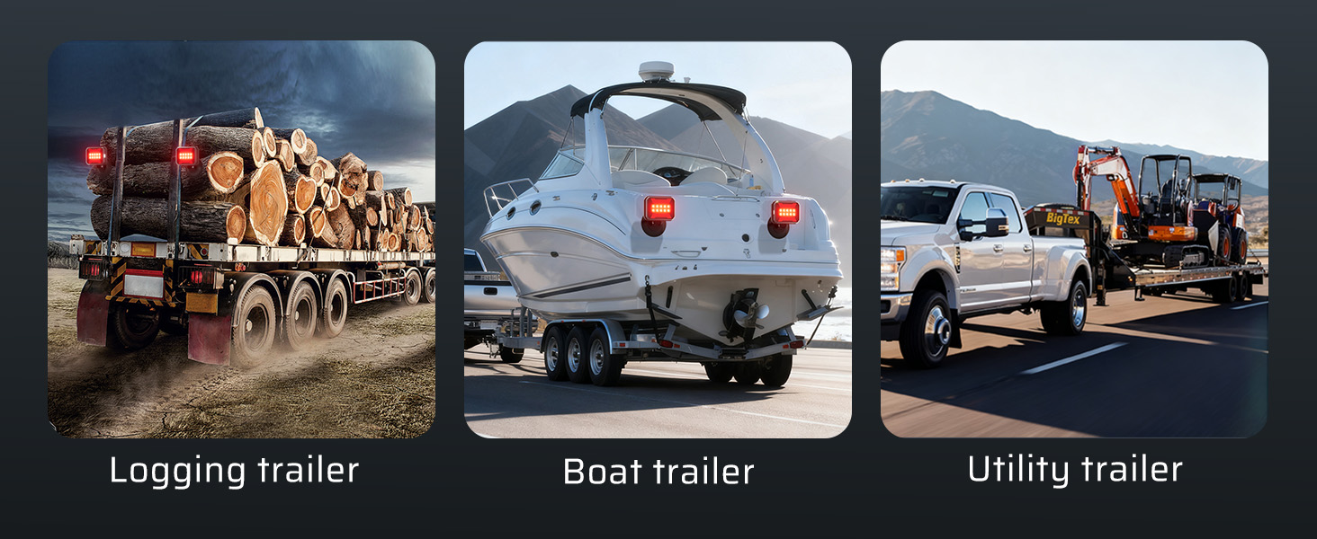 wide applications Boat trailer lights