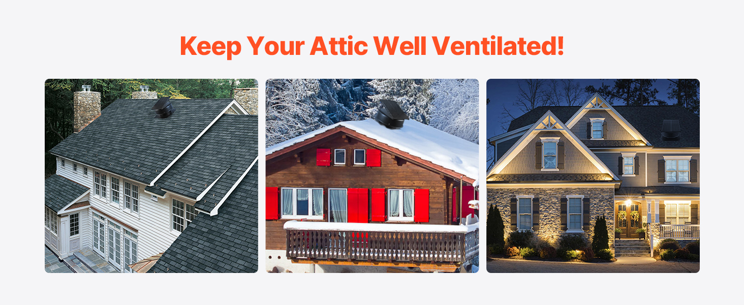 solar roof exhaust fan