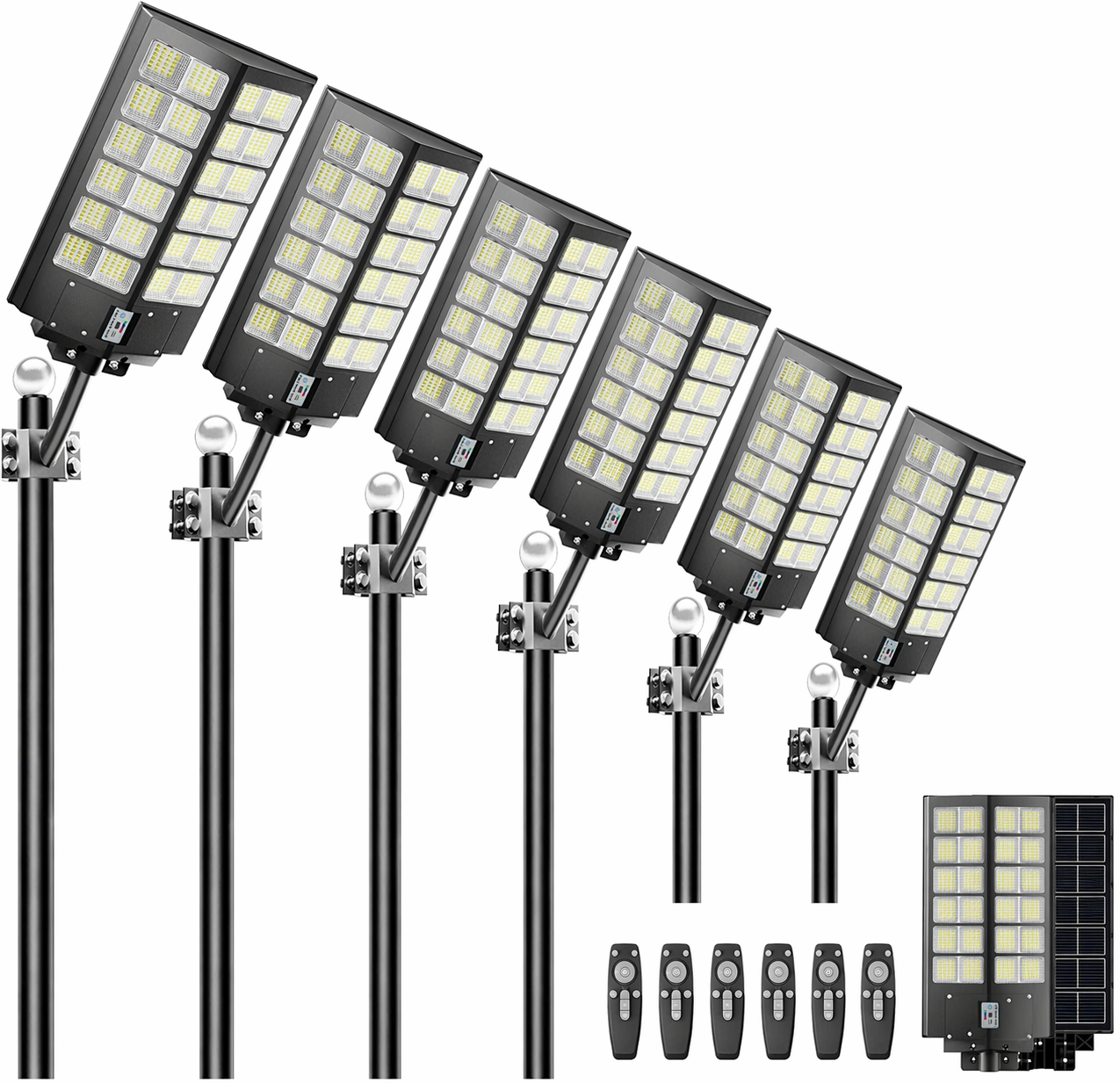 🔥Hot-selling🔥9000W Solar Street Lights Outdoor 300000LM