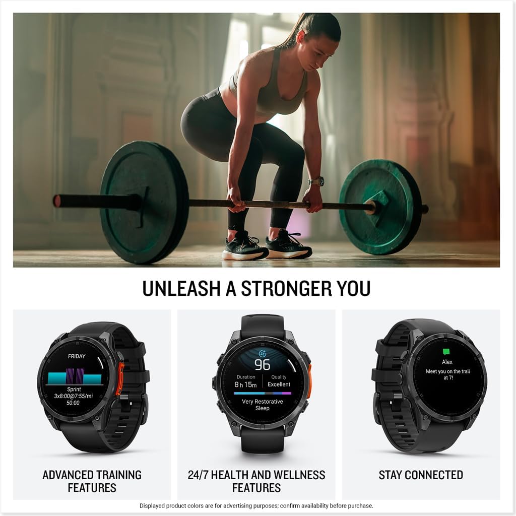 Limited-Time Promotion – Garmin fēnix 8 Series All-Purpose GPS Smartwatch