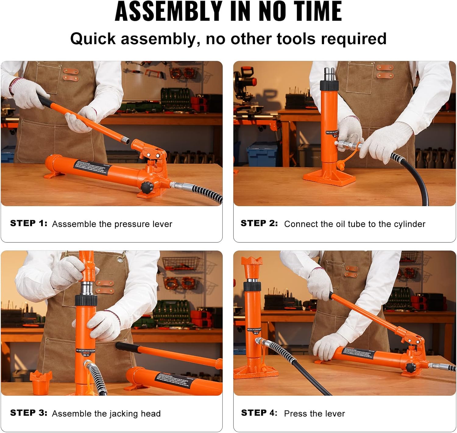 Limited-Time Promotion — VEVOR 12-Ton Portable Hydraulic Power Kit