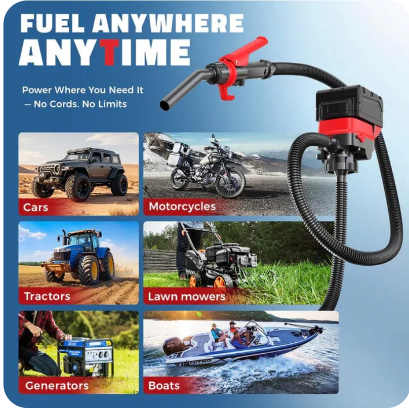 🔥LAST DAY 49% OFF-Cordless Fuel Transfer Pump