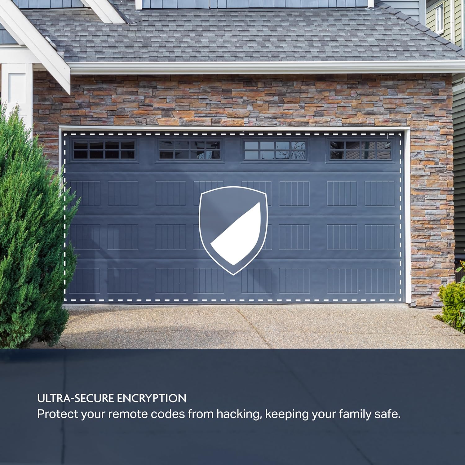 Chamberlain Genuine myQ Garage Door Opener Keypad – Wireless Exterior Keyless Entry, Secure Pin Access, Weather Resistant – Works with Chamberlain, LiftMaster & Craftsman Openers