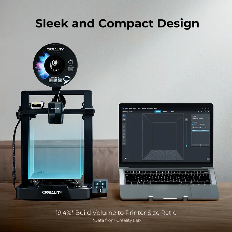 Creality Ender-3 V3 SE 3D Printer - High-Speed Printing & Hassle-Free Assembly