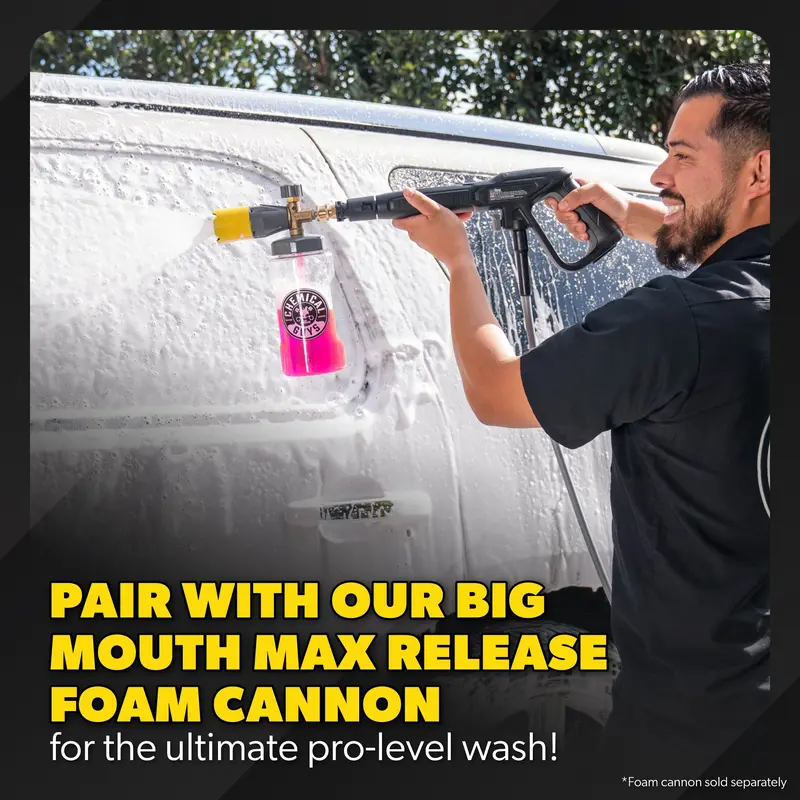 【PRICE SLASH】Guys ProFlow PM2000 Pro Electric High Pressure Washer - 2030 PSI, 1.77 GPM, Compact Lightweight Portable Design, Spray Gun, 4 Nozzles, Hose & Wand Pressure Washer Accessories for Auto Detailing, Home Cleaning, Portable Pressure Washer