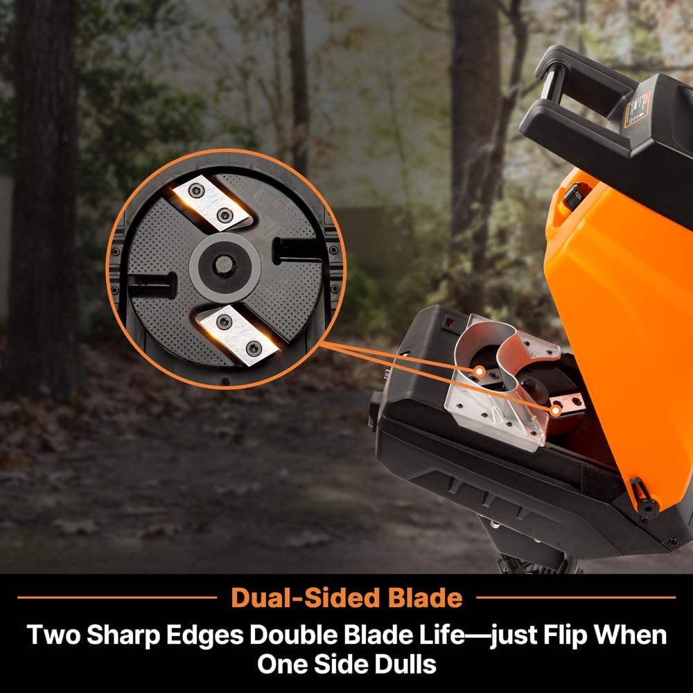 【HOT DEAL】Gasoline-Powered Garden Wood Chipper