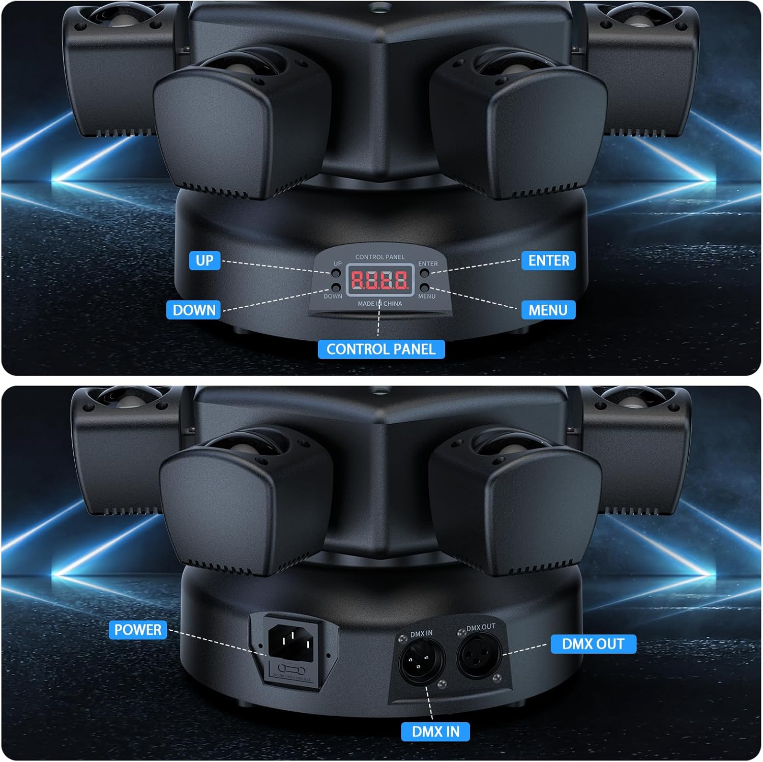 120W ROBW Beam TED Disco Stage Lighp