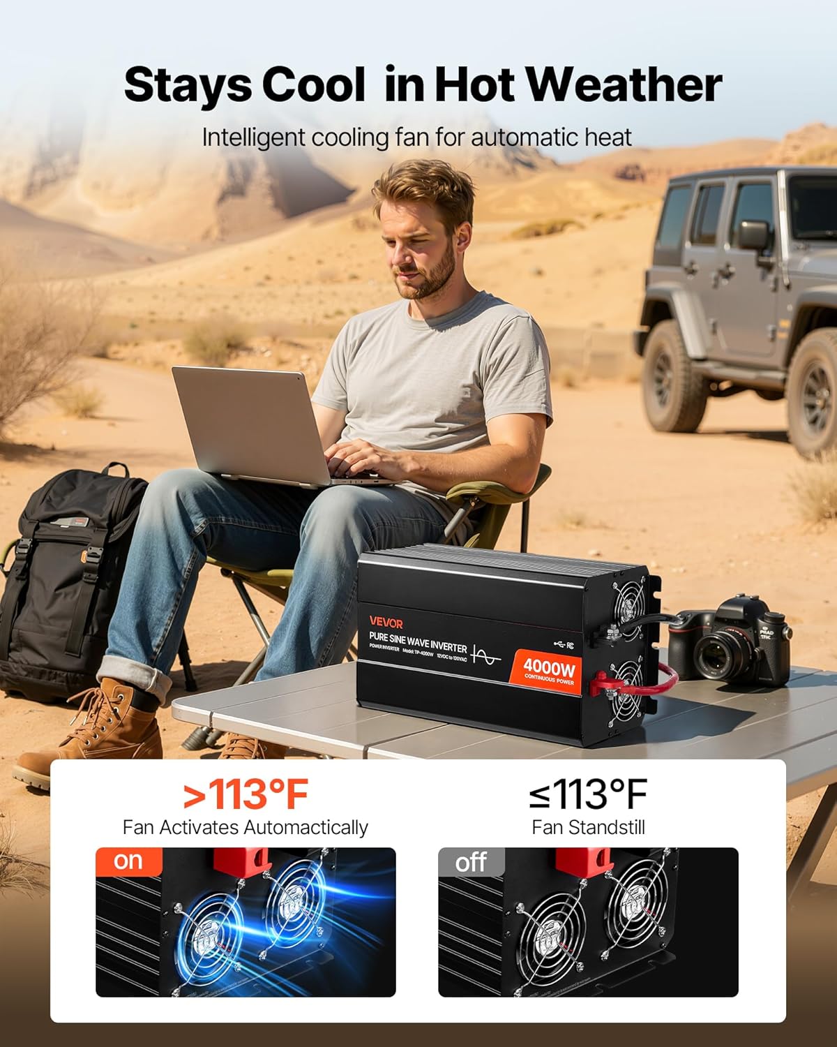 Spring Sale — VEVOR 4000W Power Inverter