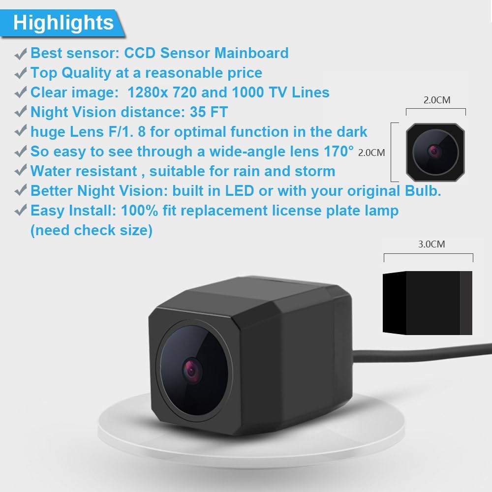 Car Backup Camera Fit for BMW 1er 6er