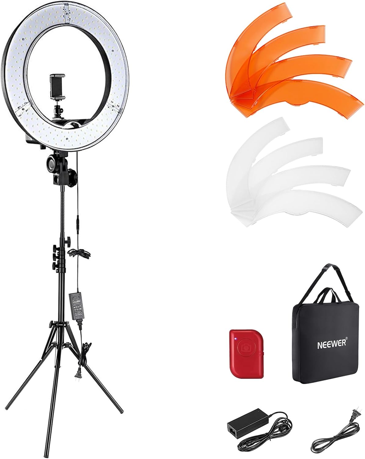 🚀✨ NEEWER Ring Light 18inch Kit – Professional, Ultra-Bright, Dimmable, Studio-Quality Lighting Kit 💡📸