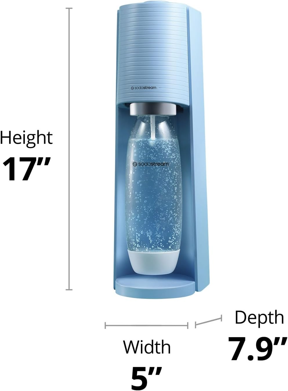 ⚡ [Flash Sale] SodaStream Terra Sparkling Water Maker Bundle with 3 x 60L Quick Connect CO2 Cylinders