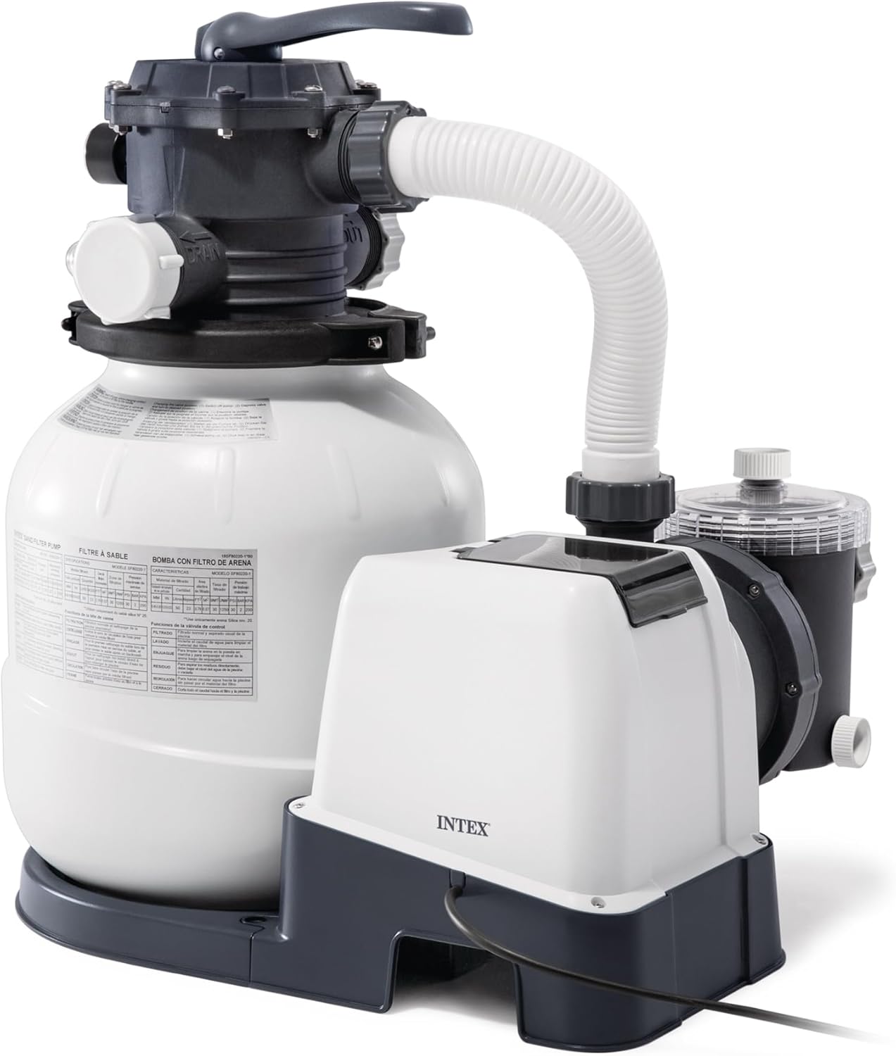 💥Today Only⚡INTEX 2,100 GPH Krystal Clear Sand Filter Pump