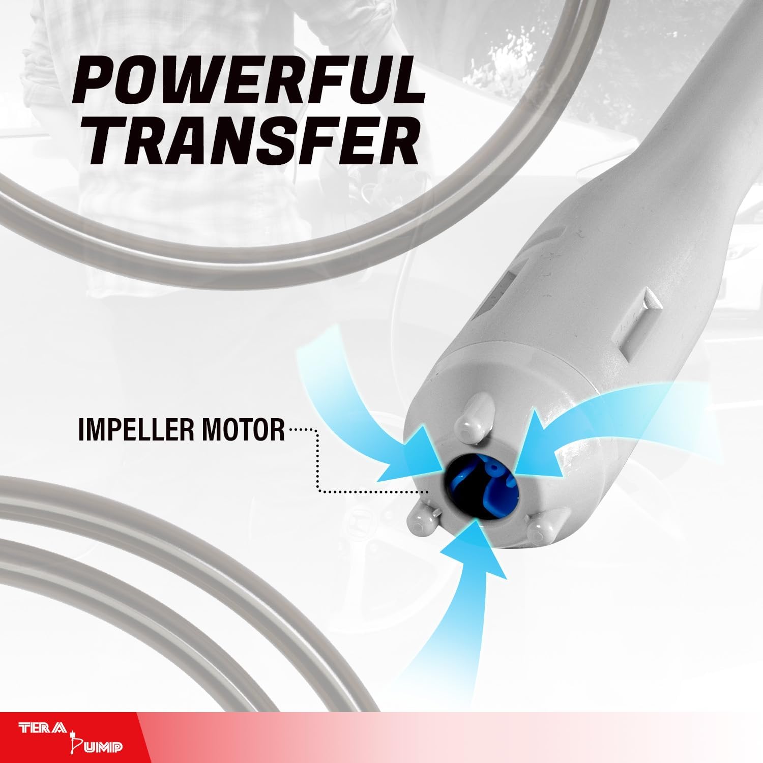 💥Today Only⚡TERA PUMP Battery Powered Fuel Transfer Pump with Quick Flow Nozzle