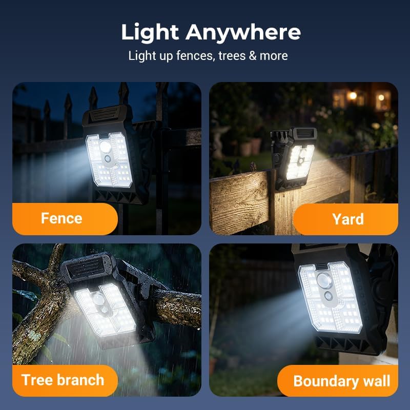 🔥Limited Offer ☀️Solar Clip Light
