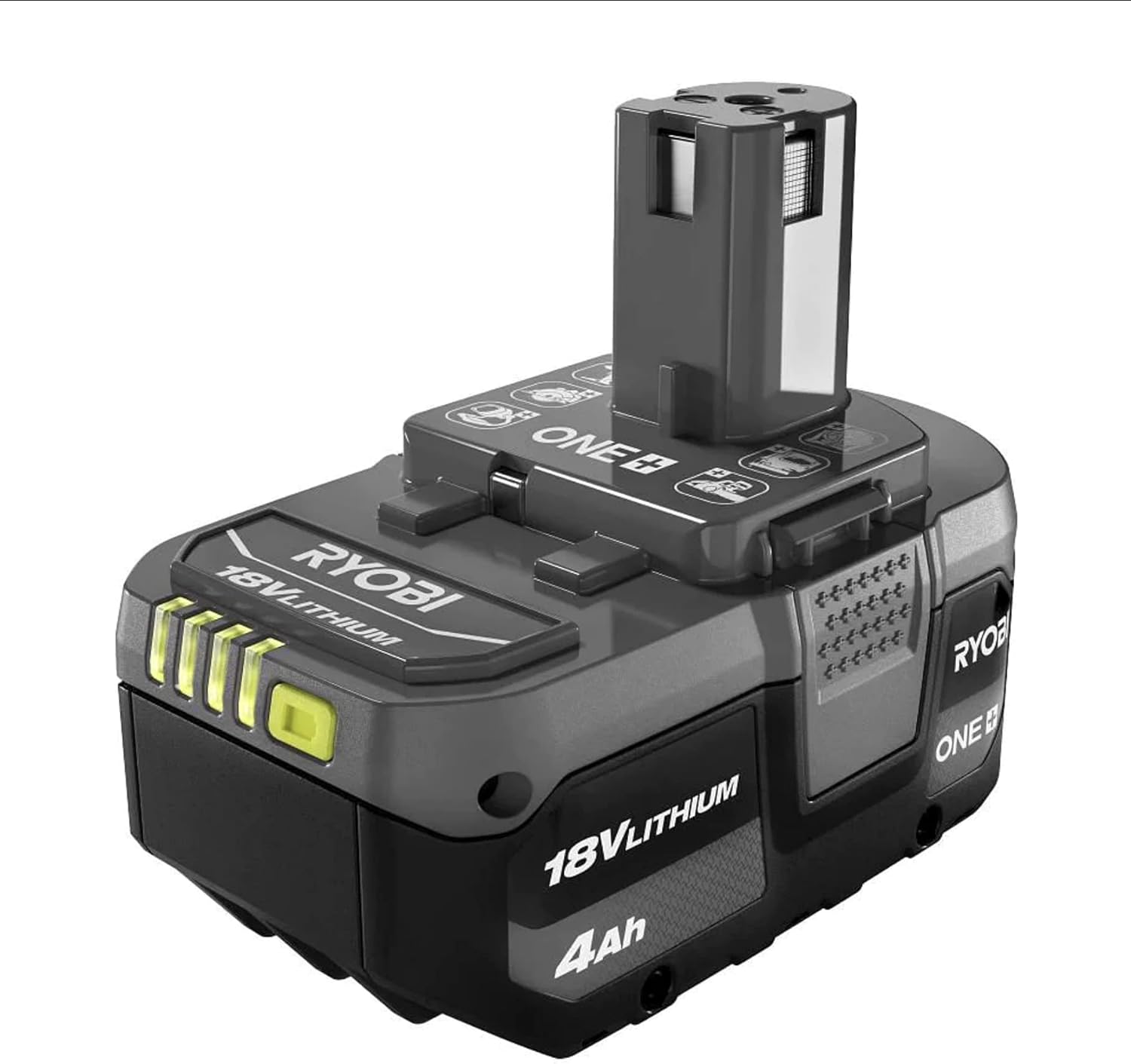 Ryobi ONE+ 18V Lithium-Ion 4.0 Ah Battery (2-Pack) and Charger Kit