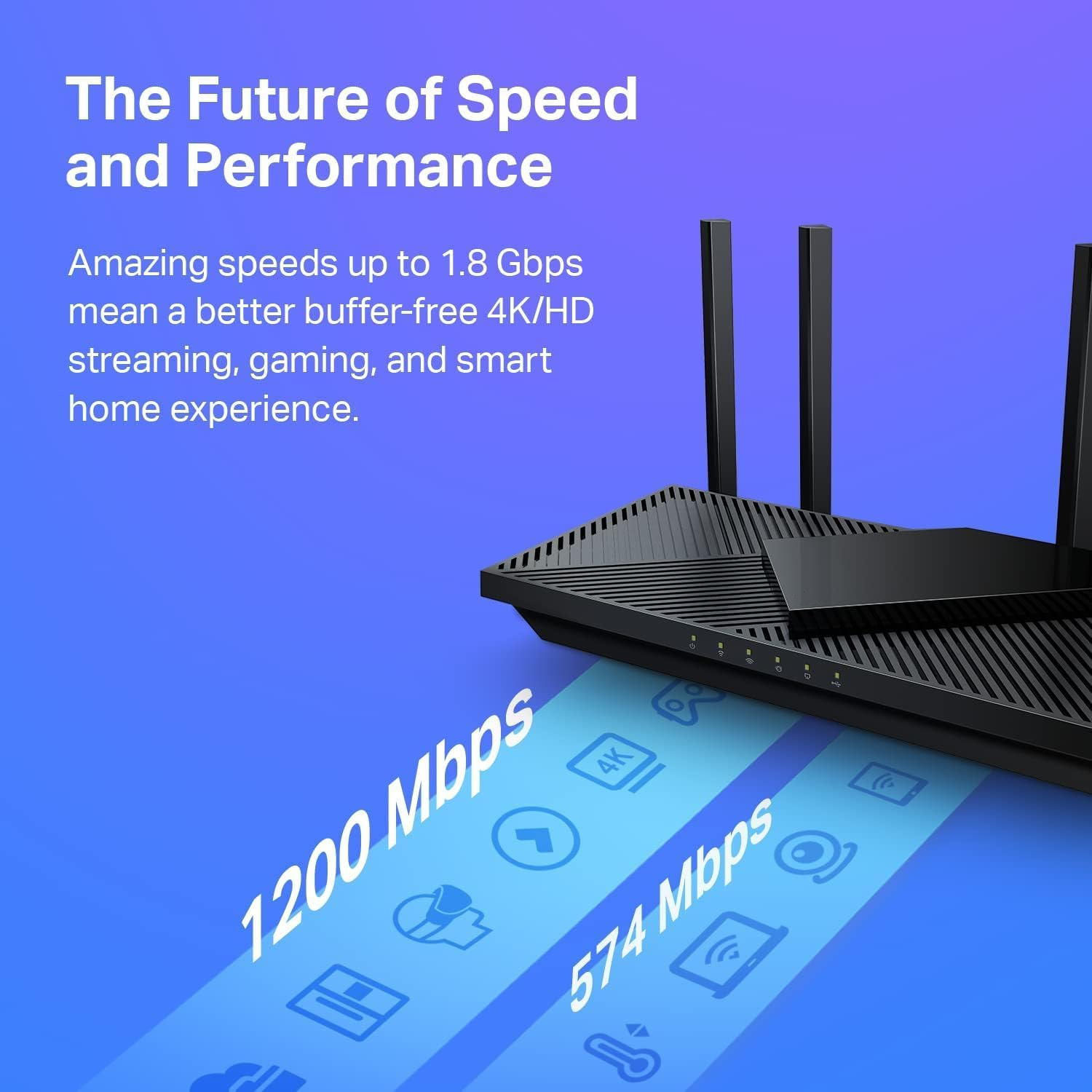 💥SUPER VALUE DEAL！AX1800 Dual Band Wireless Router | Budget-Friendly Gigabit WiFi 6 Internet Device for Home Office 🛠️
