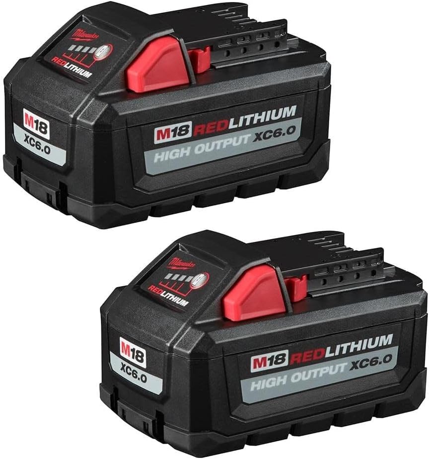 Milwaukee M18 REDLITHIUM HIGH Output Battery Pack (2pk)