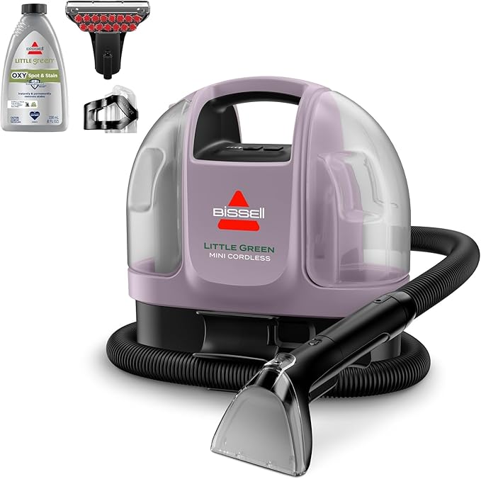 🔥BISSELL Little Green Mini Cordless Portable Carpet Cleaner