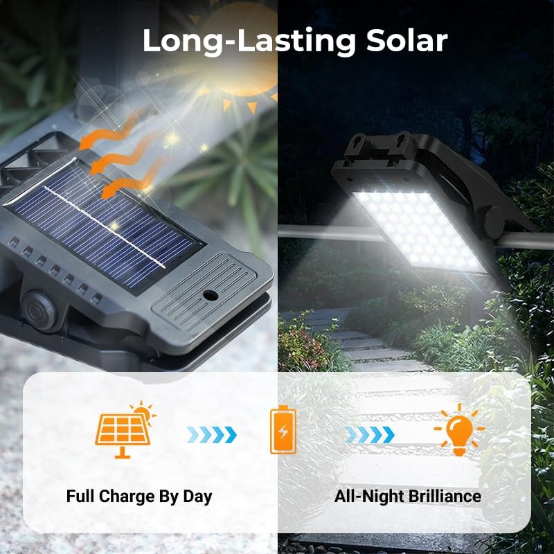 🔥Limited Offer ☀️Solar Clip Light