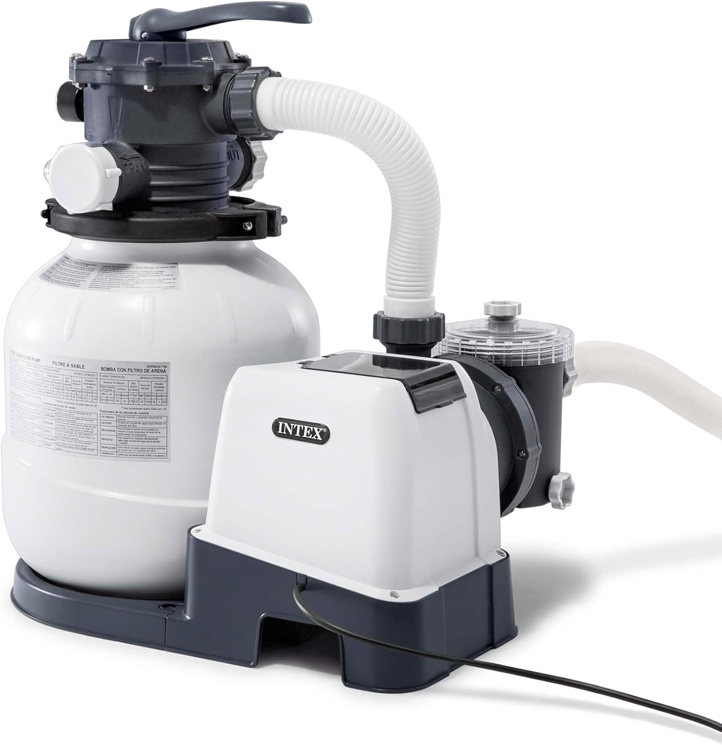 💥Today Only⚡INTEX 2,100 GPH Krystal Clear Sand Filter Pump