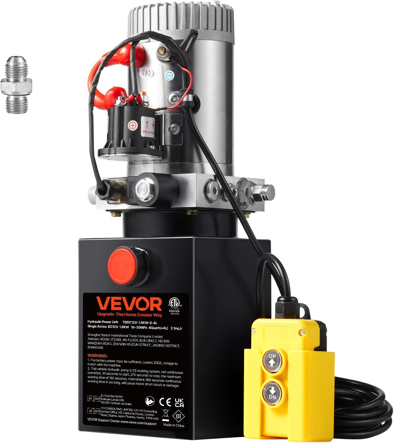 🔥Final Moments🔥VEVOR Hydraulic Pump