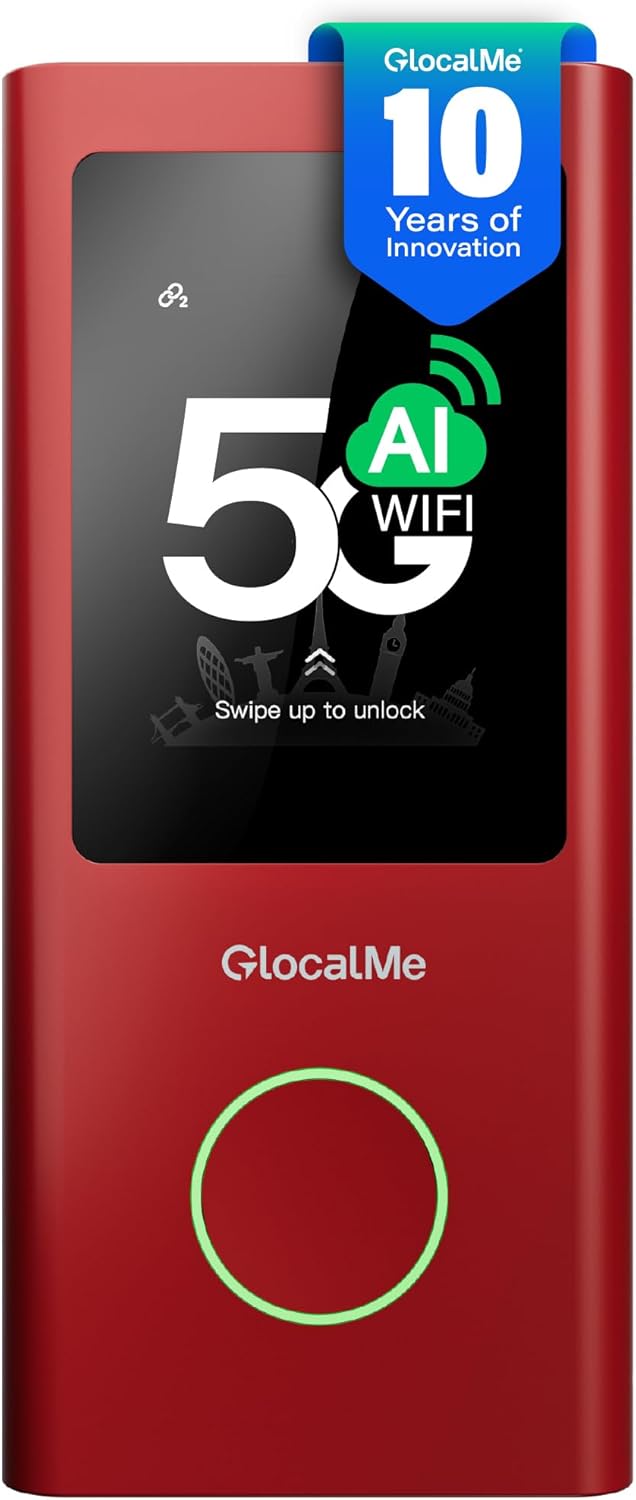 🔥Final Moments🔥GlocalMe Numen Air 5G Mobile Hotspot