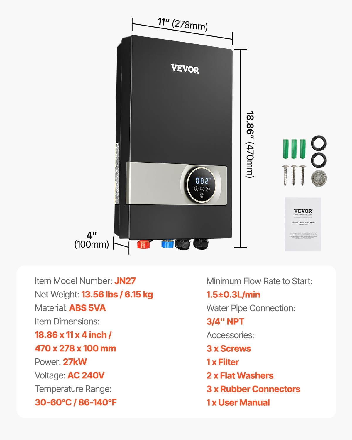 Tankless Water Heater Electric