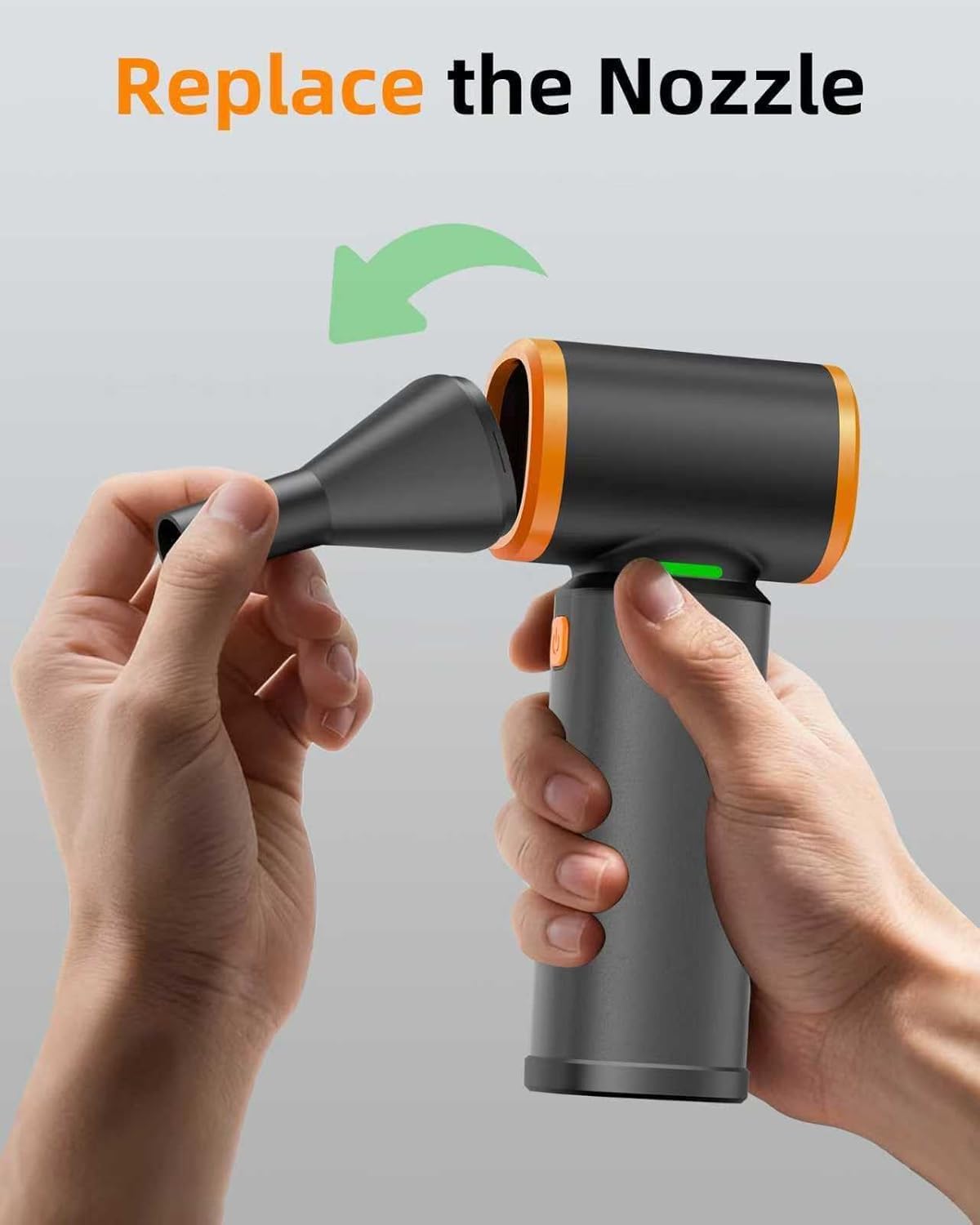All-in-One Air Blasting System,Rechargeable Portable Cordless Air Blower for Home, Car, Computer, and Keyboard
