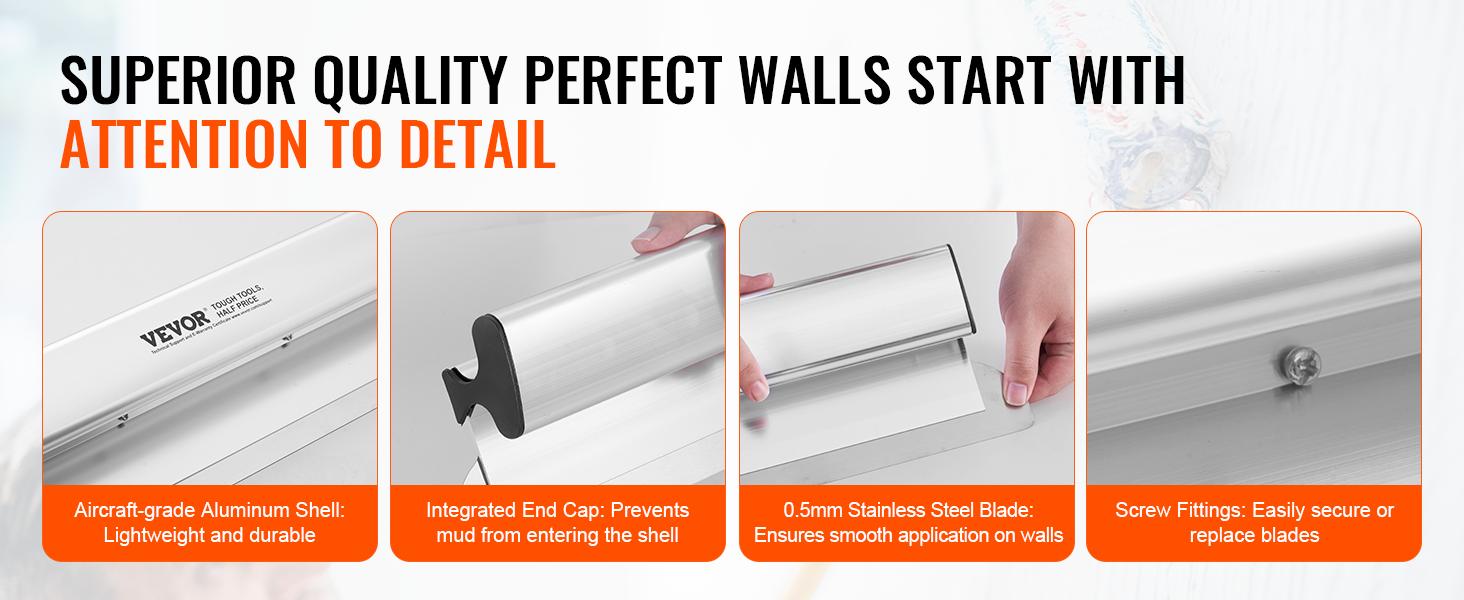drywall skimming blade set