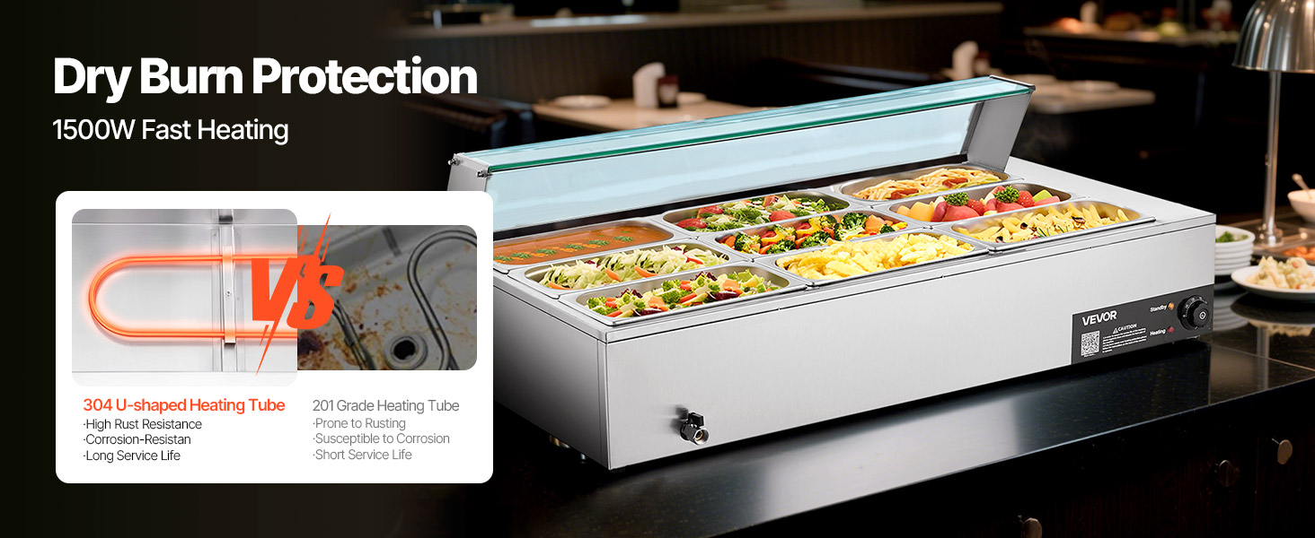 buffet bain marie