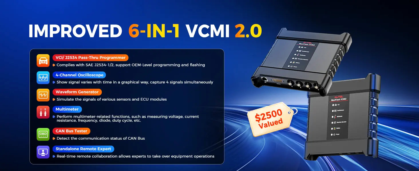 autel maxisys ultra S2 EV 6-in-1 VCMI2