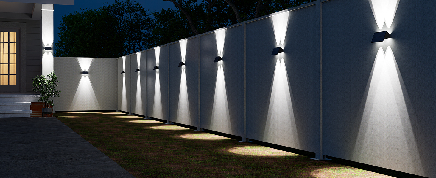 Solar Fence Lights