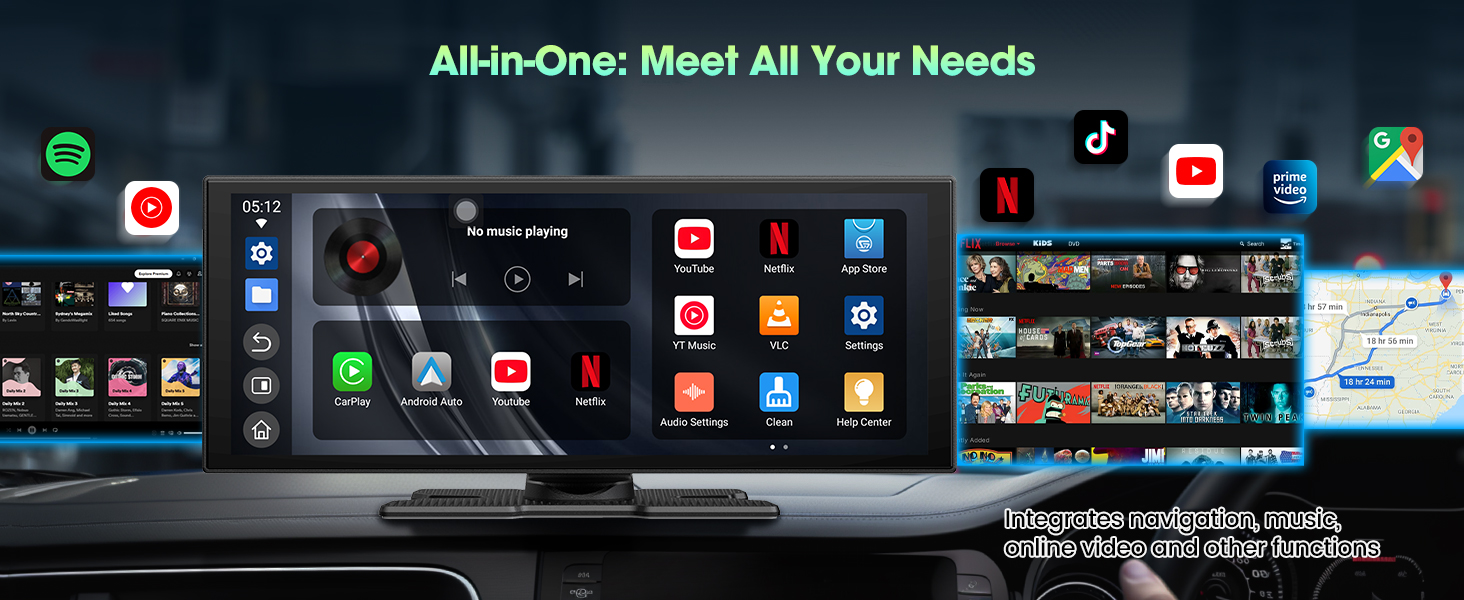 carplay screen for car