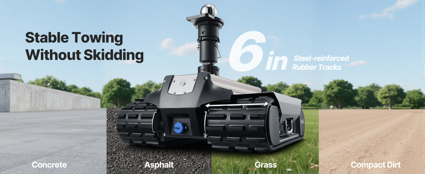 Electric trailer dolly