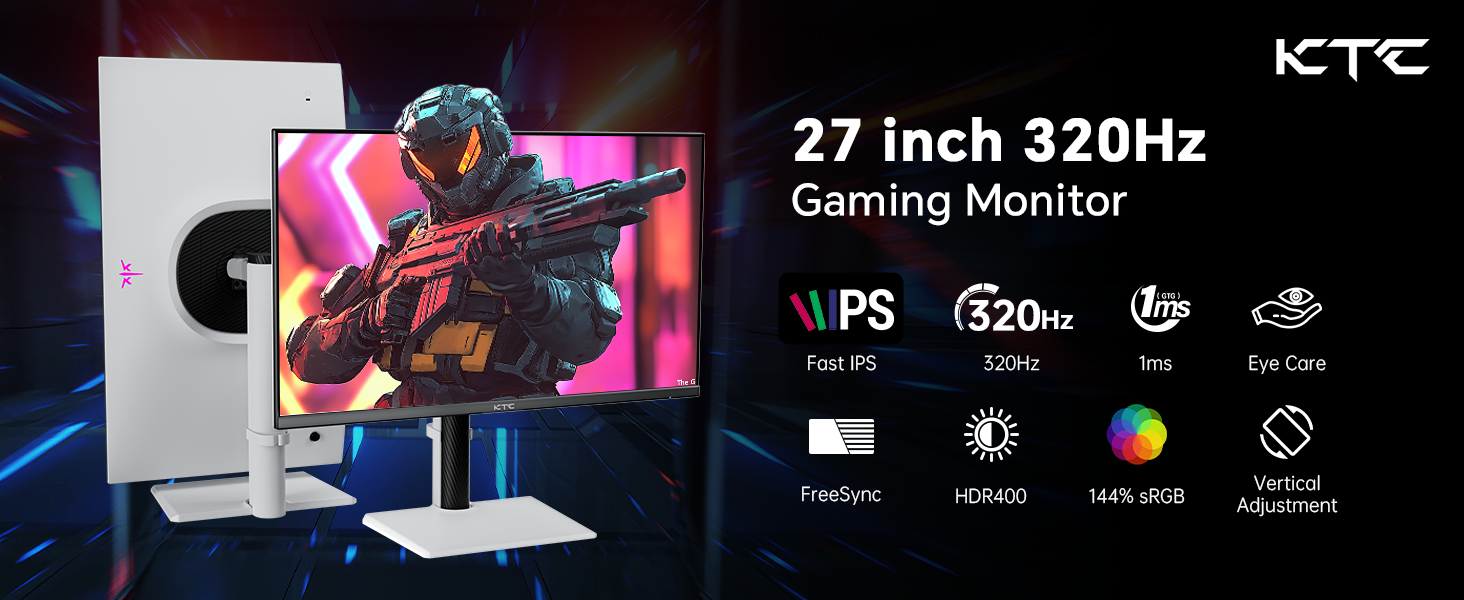 27 inch 320Hz Gaming Monitor