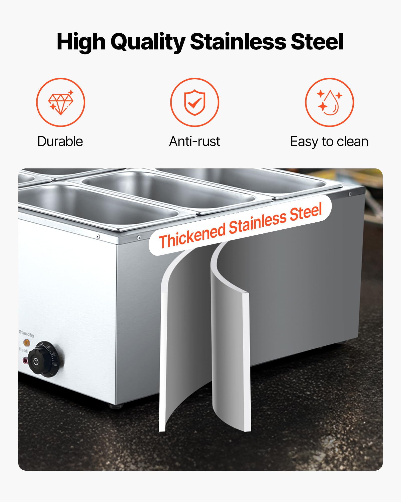 🔥Buy 1 Get 1 Free🔥 6-Pan Commercial Food Warmer