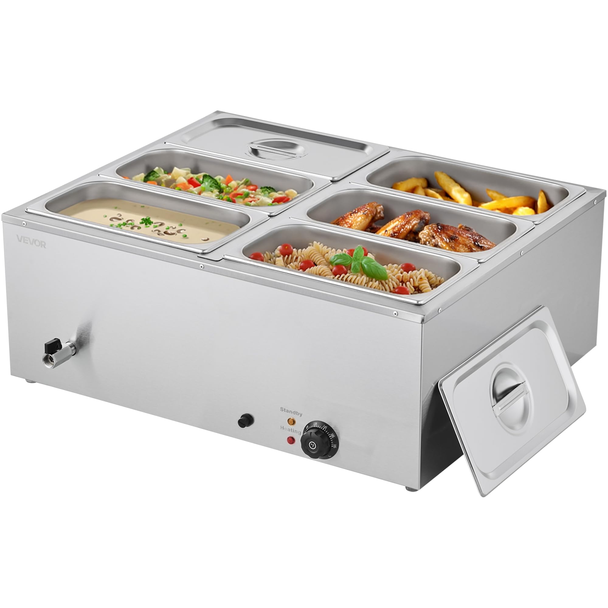 🔥Buy 1 Get 1 Free🔥 6-Pan Commercial Food Warmer