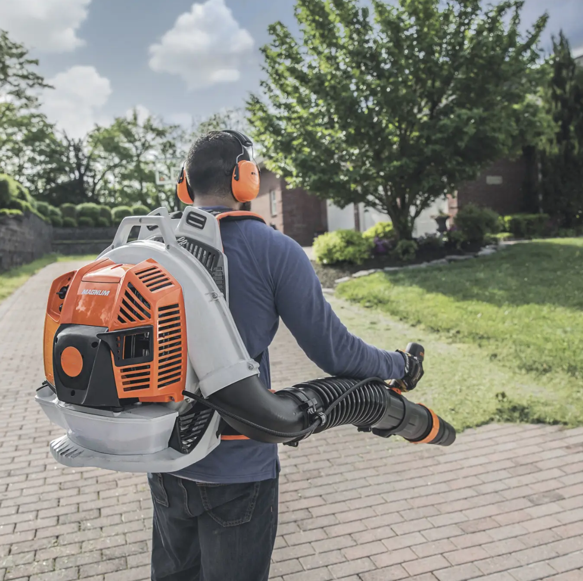 ✨Today's Deal✨Gas-Powered Backpack Blower