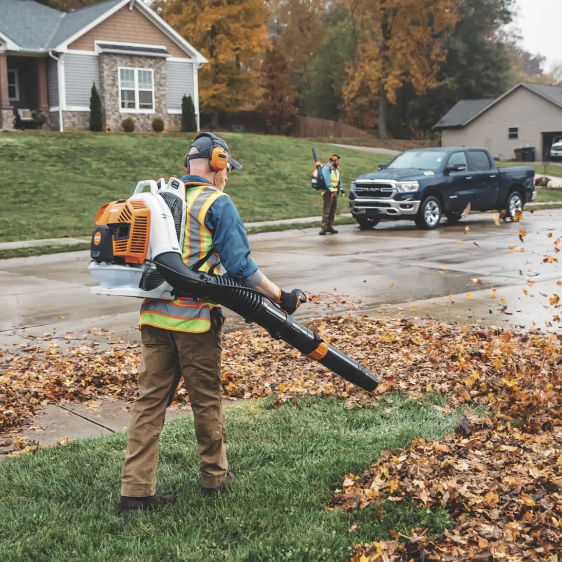 ✨Today's Deal✨Gas-Powered Backpack Blower